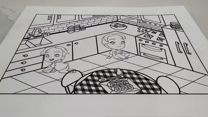 Custom Colouring Book